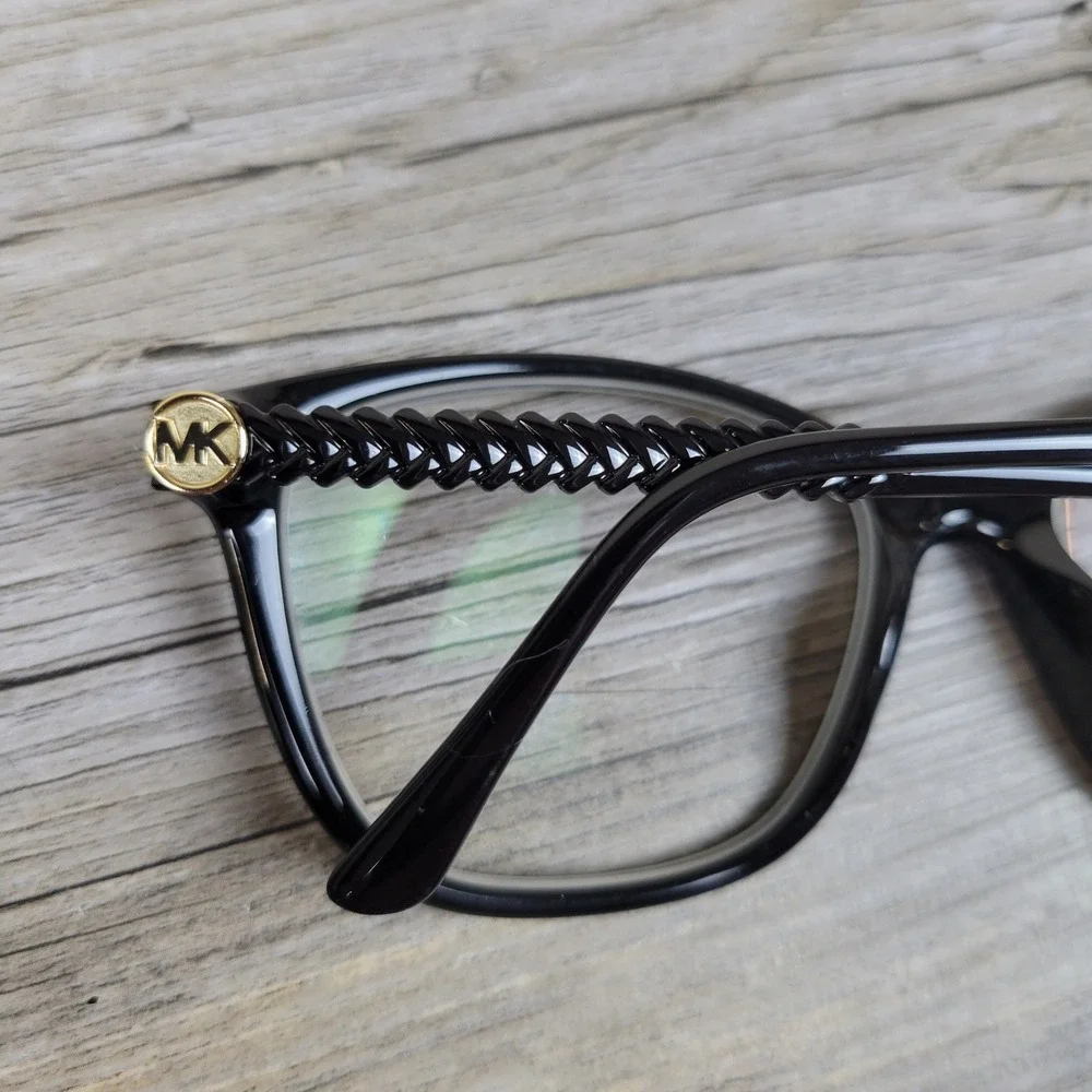 Michael Kors Eyeglasses Frames MK4103U Boulder 3005 Black Braided 55-16-140